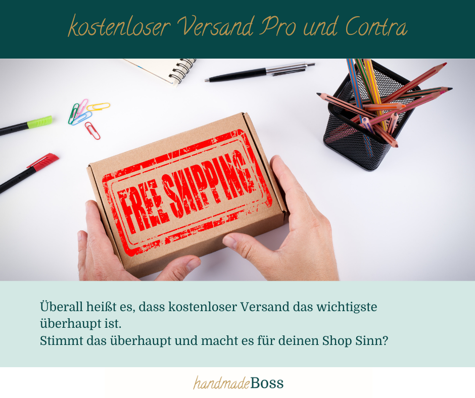 Kostenloser Versand – Pro und Contra